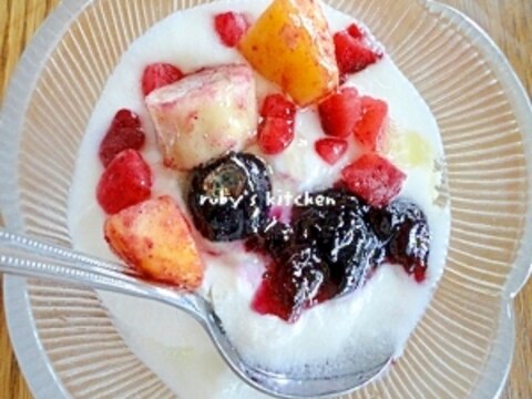 組み合わせを楽しむ フルーツ ジャムヨーグルト レシピ 作り方 By Ruby Nao 楽天レシピ 組み合わせを楽しむ フルーツ ジャムヨーグルト レシピ 作り方 By Ruby Nao 楽天レシピ